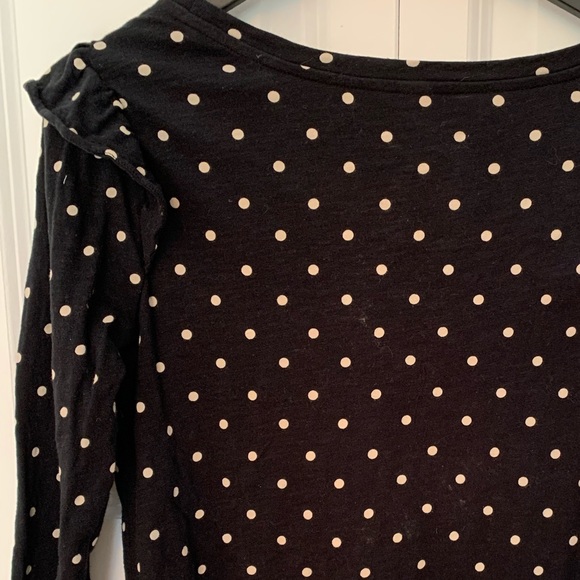 Old Navy Long sleeve t-shirt polka dots - Picture 2 of 5